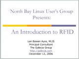title slide of presentation